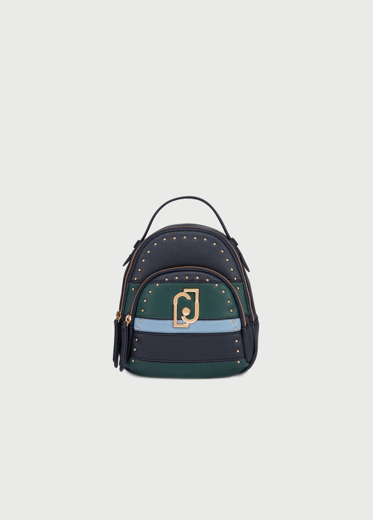 Kleiner Rucksack Grün/Azurblau/Blau Liu Jo - large image number 0