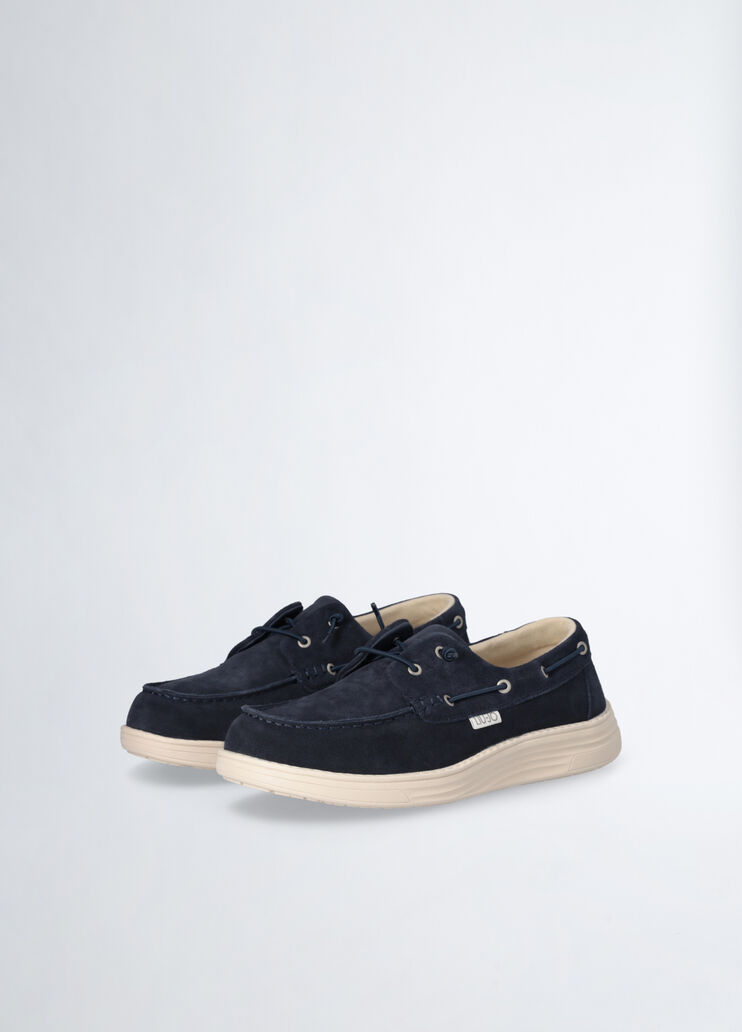 Casual suede loafers blue Liu Jo - large image number 1 Casual suede loafers blue Liu Jo - large image number 1