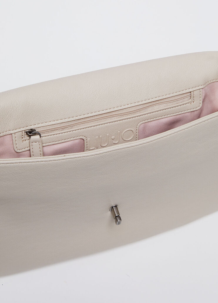 Borsa a mano grande beige Liu Jo - large image number 5