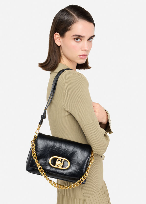 Medium LaPuffy bag black Liu Jo - large image number 0