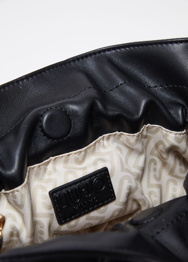 Sac porté épaule Riccy petit noir Liu Jo - large image number 5