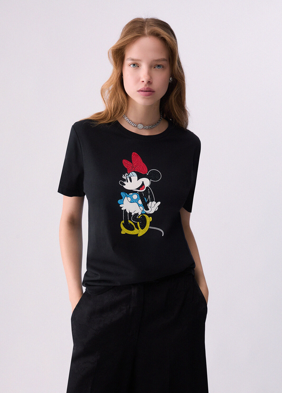 Printed T-shirt black/Minnie Mouse Liu Jo - large image number 0
