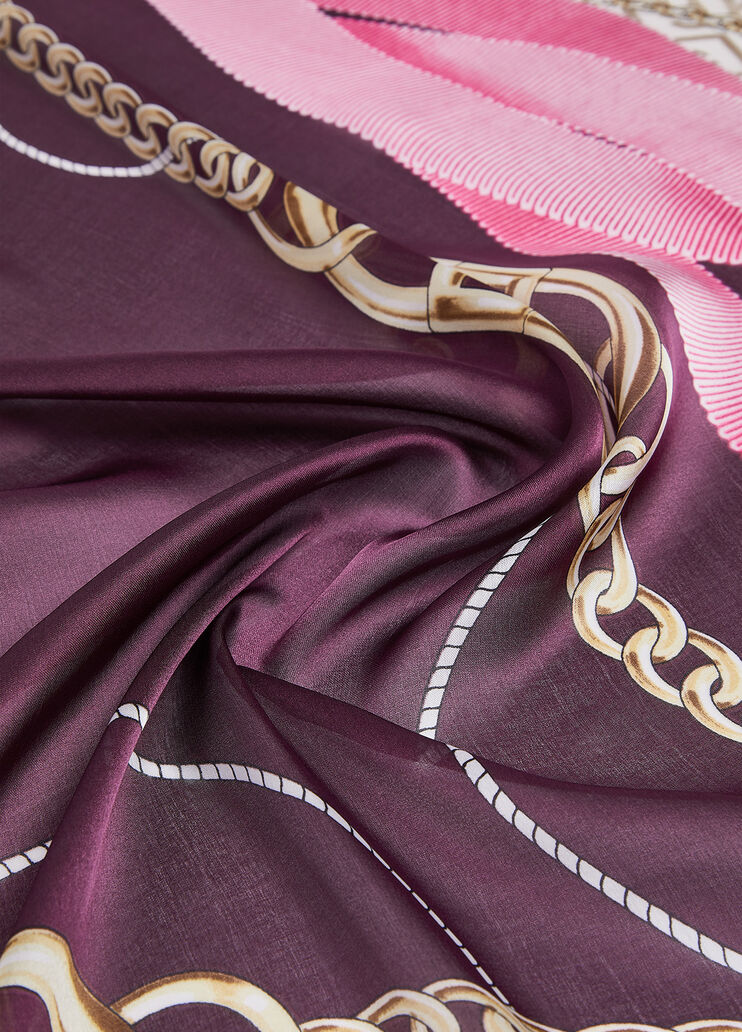 Foulard con nastri pesca Liu Jo - medium