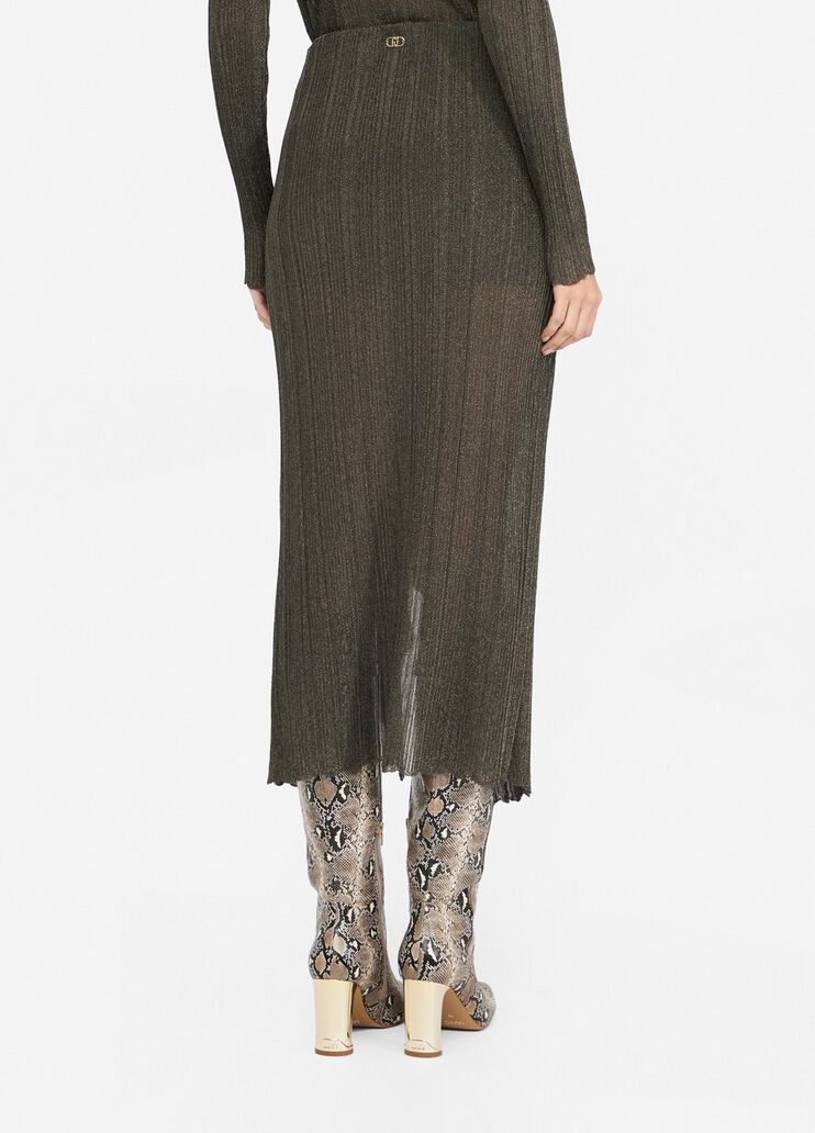 Strickrock aus Lurex® Moos Liu Jo - large image number 1