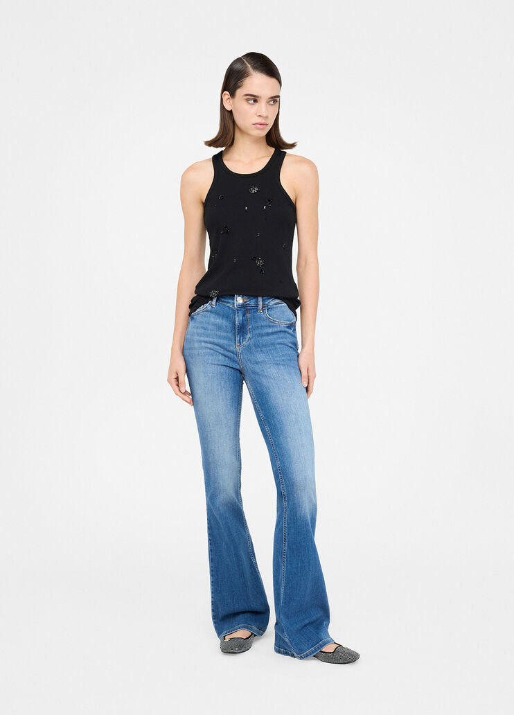 Bottom Up flared jeans dark denim Liu Jo - medium Bottom Up flared jeans dark denim Liu Jo - medium