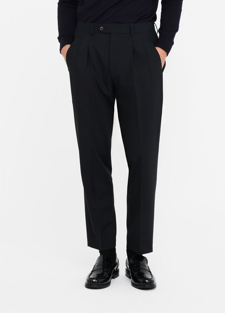 Wool trousers with darts black Liu Jo - medium Wool trousers with darts black Liu Jo - medium