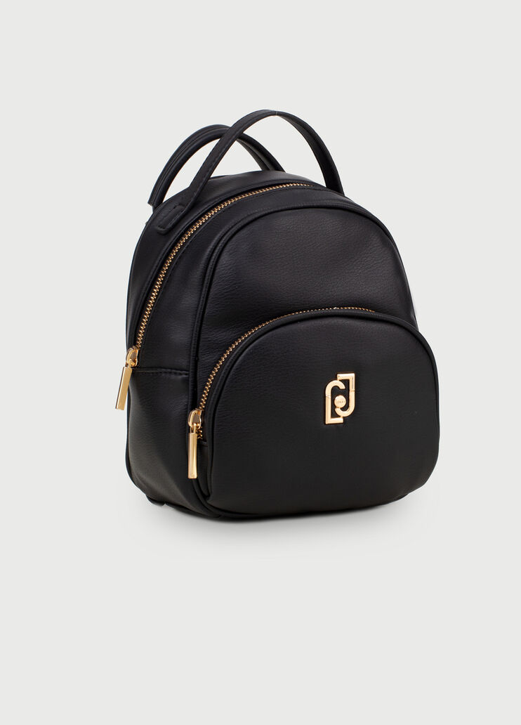 Rucksack with logo Black Liu Jo - large image number 1 Rucksack with logo Black Liu Jo - large image number 1