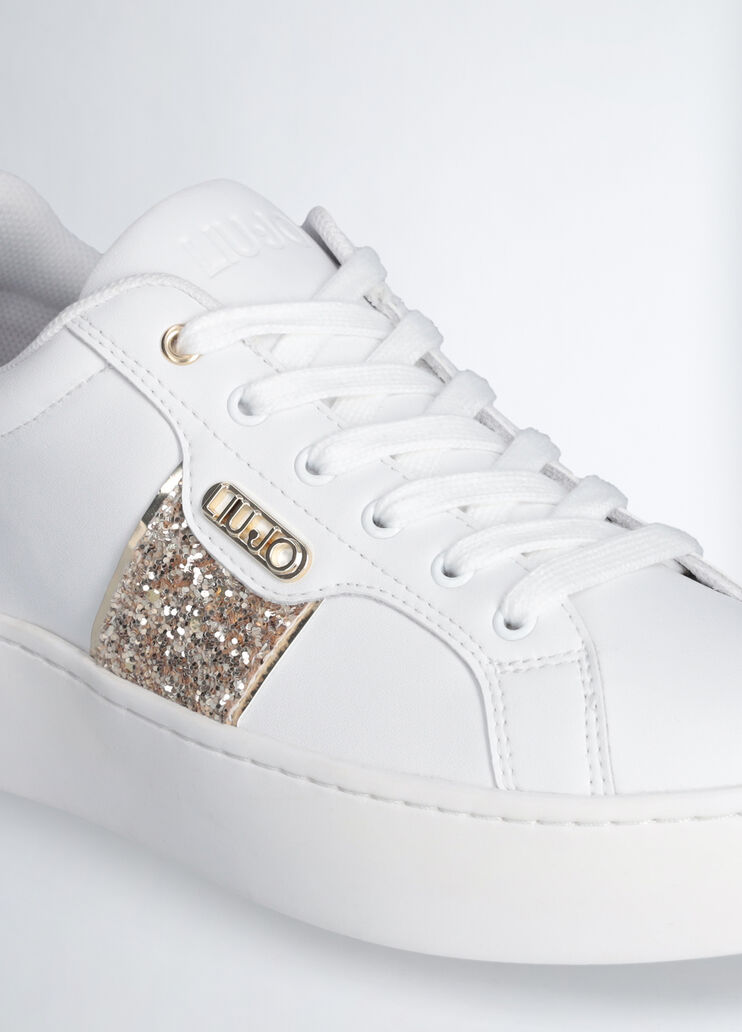 Sneakers with glitter detail white Liu Jo - medium Sneakers with glitter detail white Liu Jo - medium