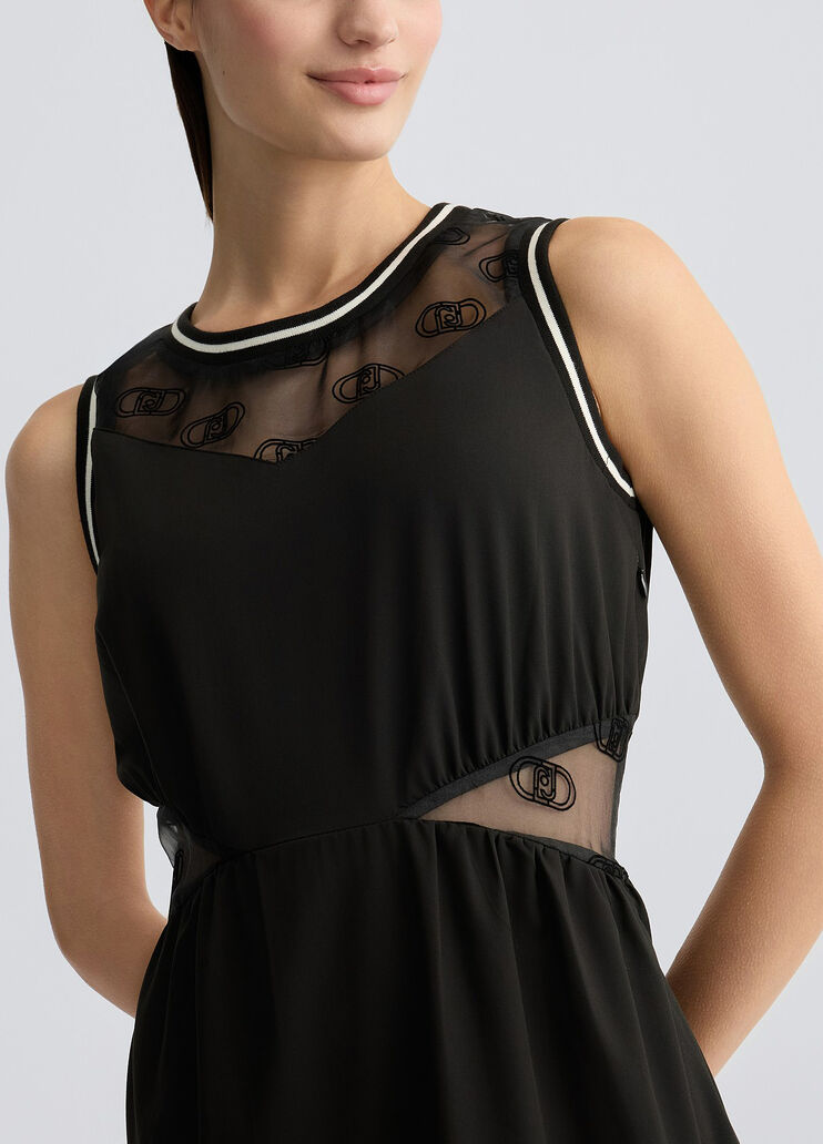 Crew-neck dress black Liu Jo - medium Crew-neck dress black Liu Jo - medium