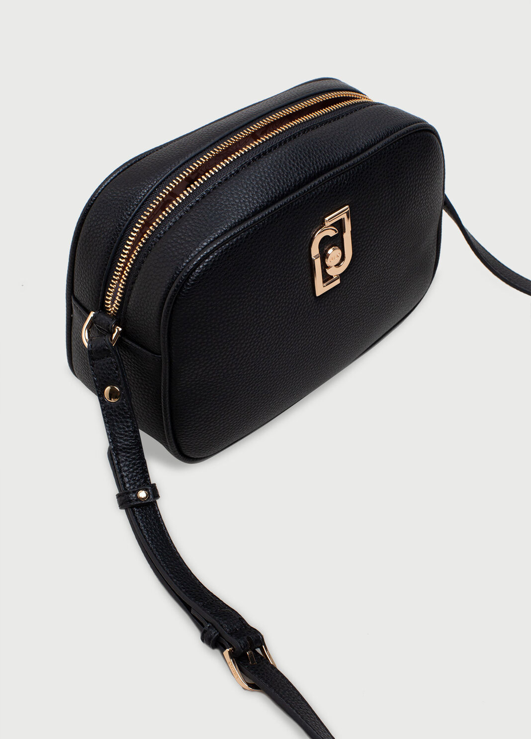 Crossbody bag with logo Black Liu Jo - large image number 4