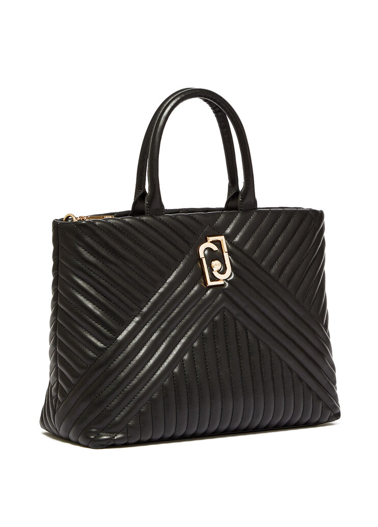 Eco-friendly handbag with quilting