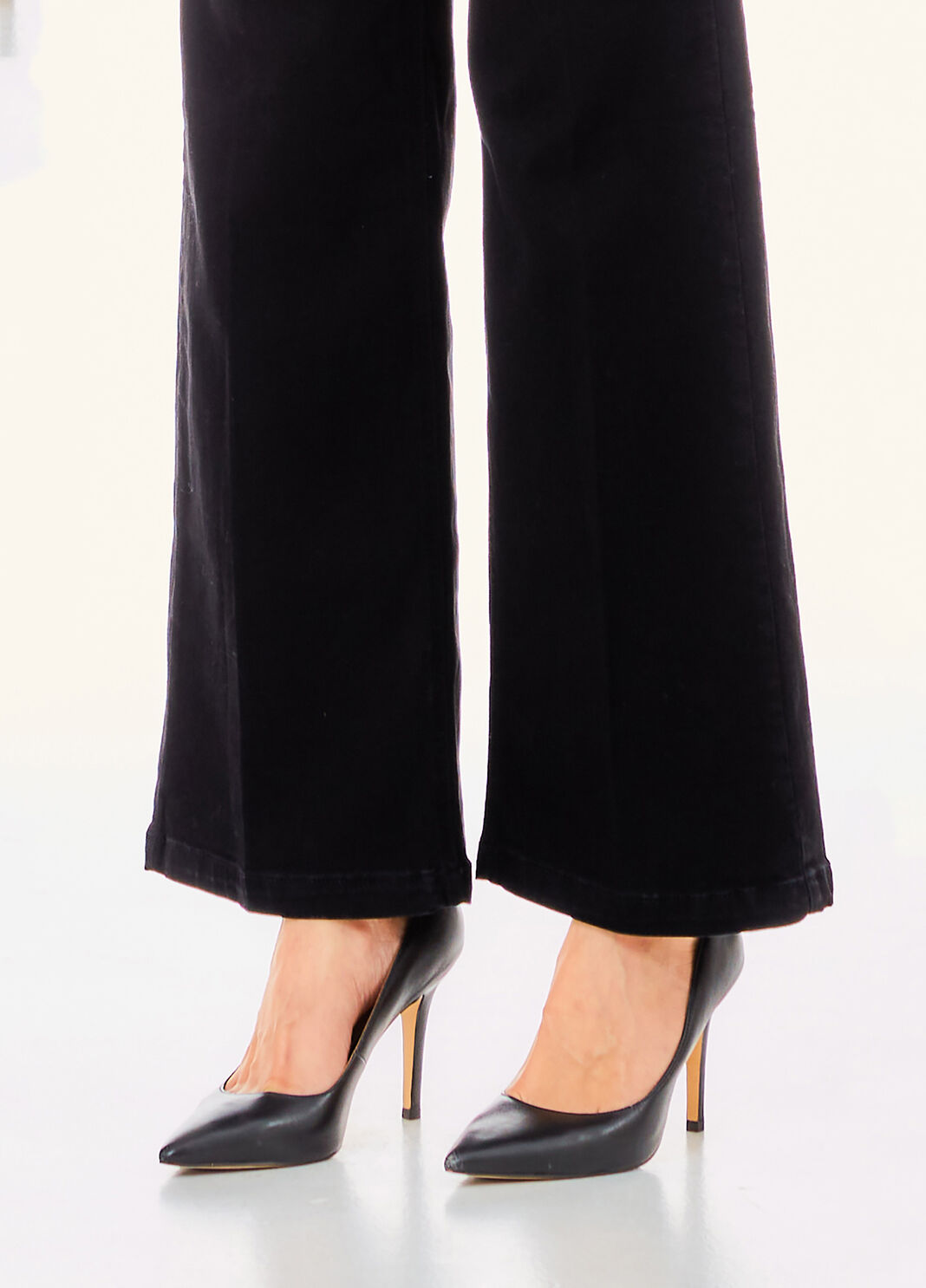 Jeans cropped &eacute;cocon&ccedil;u denim noir Liu Jo - large image number 2