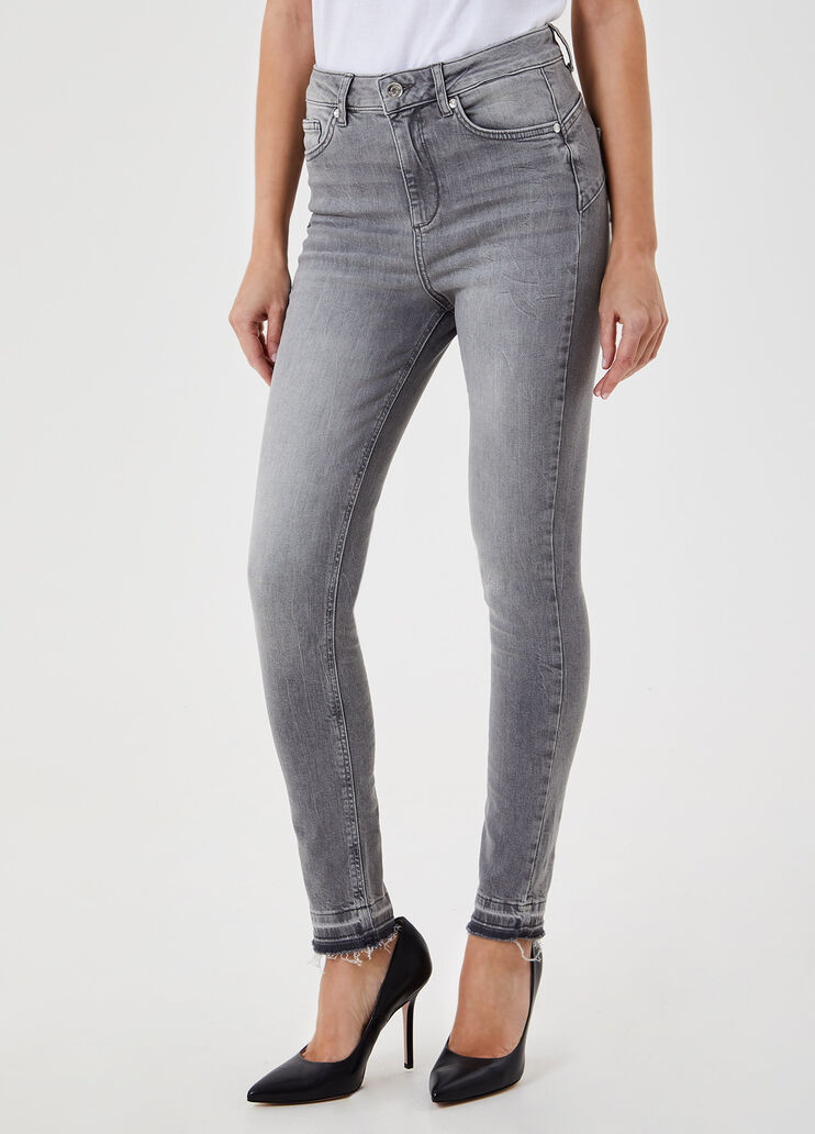Super high-rise waist skinny jeans Grey denim Liu Jo - large image number 0 Super high-rise waist skinny jeans Grey denim Liu Jo - large image number 0