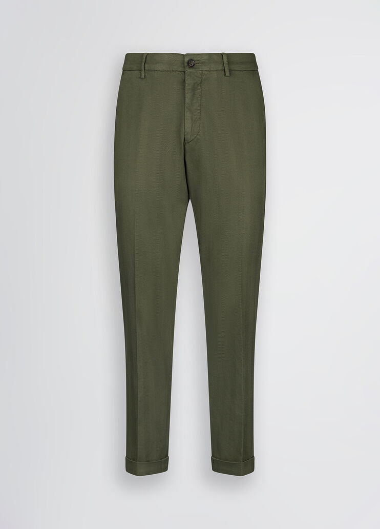 Slim fit chinos olive green Liu Jo - large image number 6 Slim fit chinos olive green Liu Jo - large image number 6