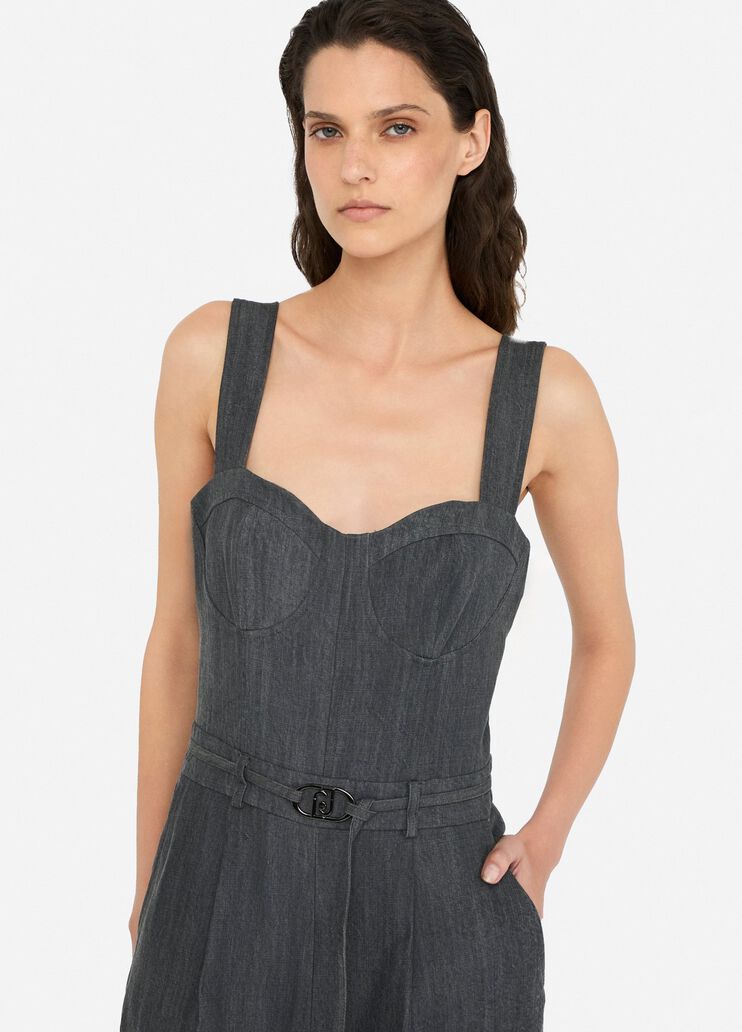 Denim-Jumpsuit Denim-Grau Liu Jo - medium Denim-Jumpsuit Denim-Grau Liu Jo - medium