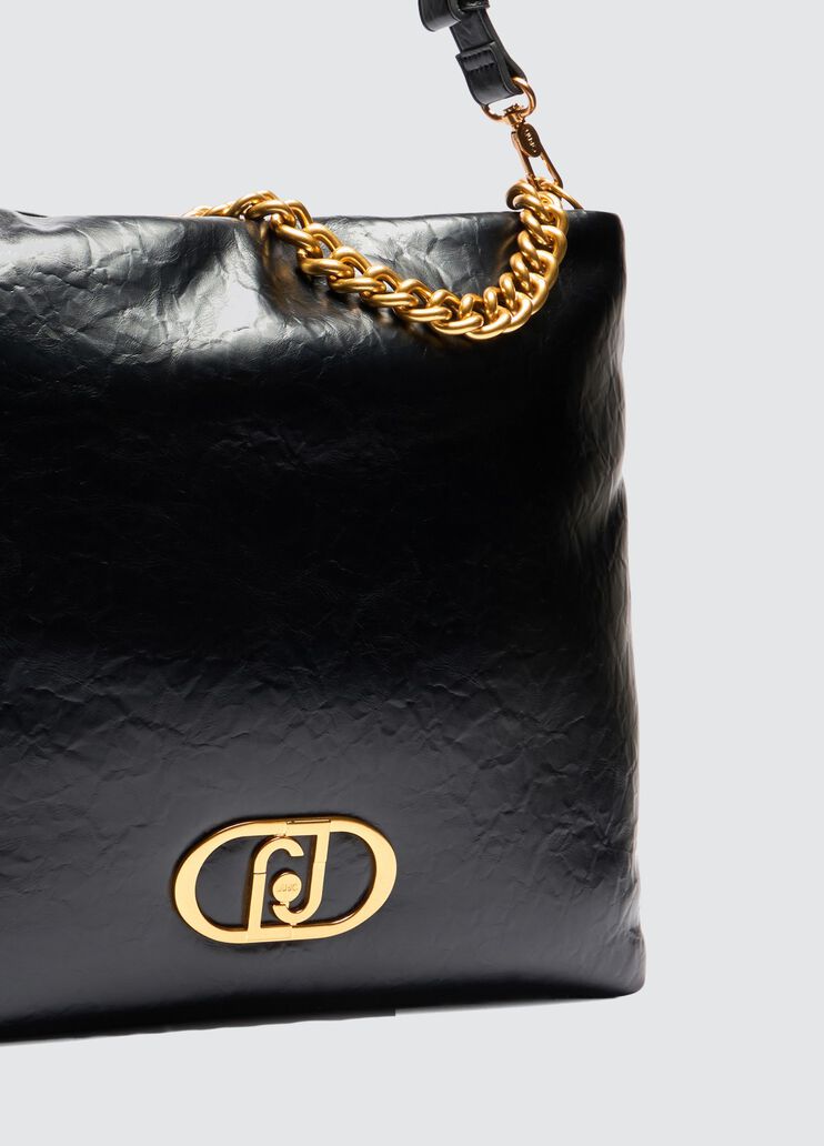 LaPuffy shopping bag black Liu Jo - large image number 4 LaPuffy shopping bag black Liu Jo - large image number 4