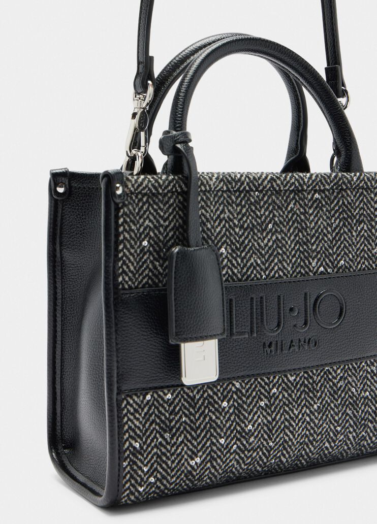 Small bag with sequins black Liu Jo - large image number 5 Small bag with sequins black Liu Jo - large image number 5
