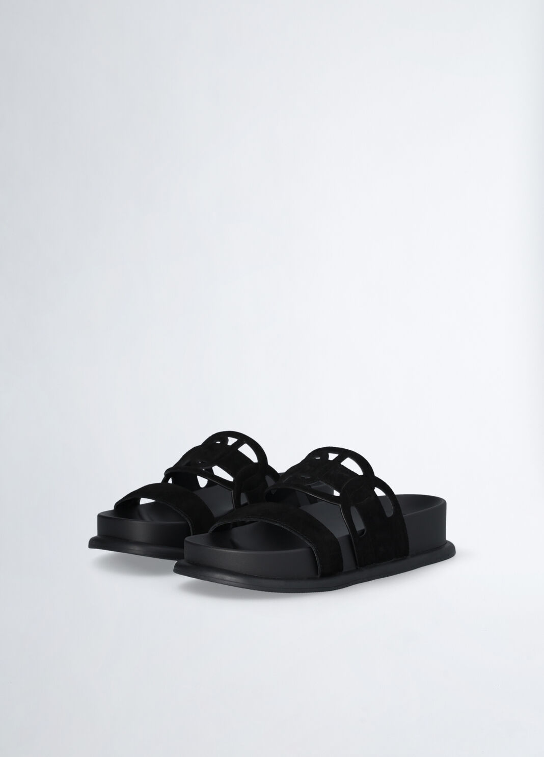 Mules avec maxi logo noir Liu Jo - large image number 5