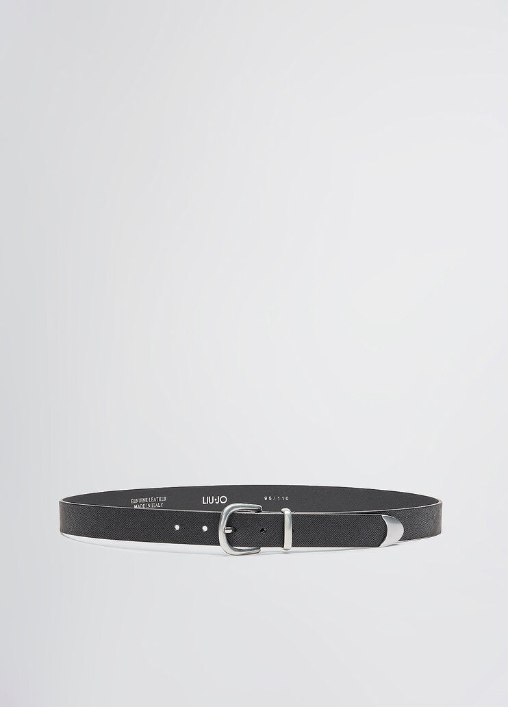 Leather belt black Liu Jo - medium Leather belt black Liu Jo - medium
