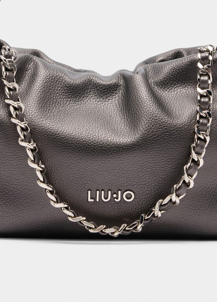 Small bag with chain anthracite Liu Jo - medium Small bag with chain anthracite Liu Jo - medium