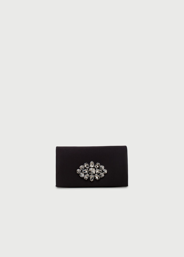 Clutch con pedrería Negro Liu Jo - large image number 0 Clutch con pedrería Negro Liu Jo - large image number 0