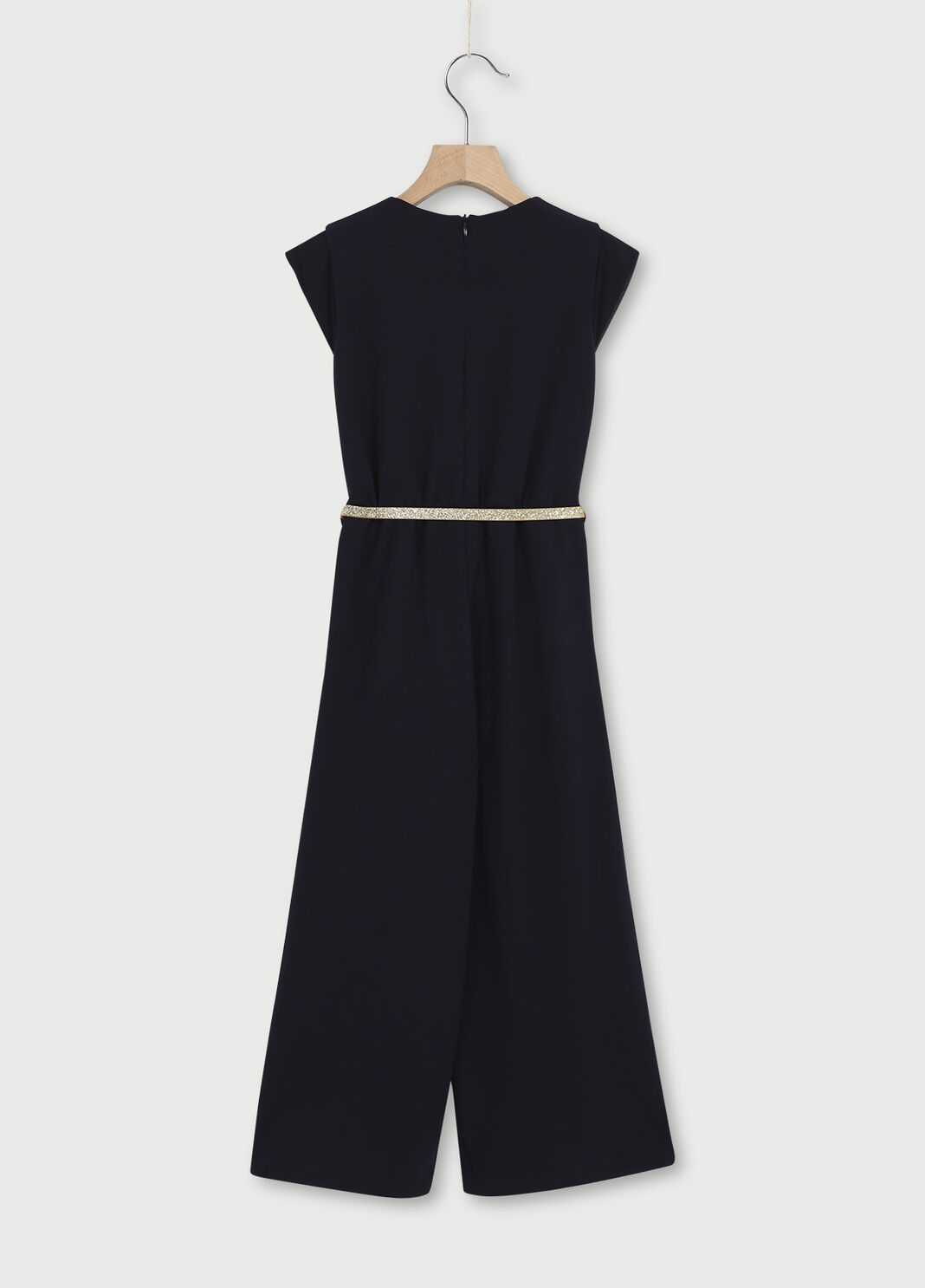 Long jumpsuit with belt Dark Blue Liu Jo - large image number 1