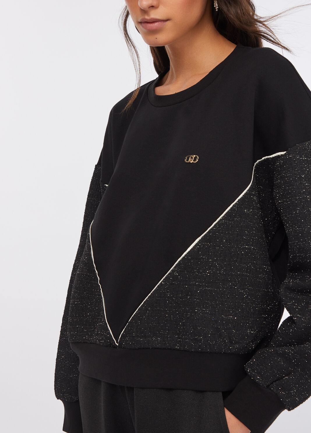 Liu Jo Better sweatshirt black Liu Jo - large image number 3