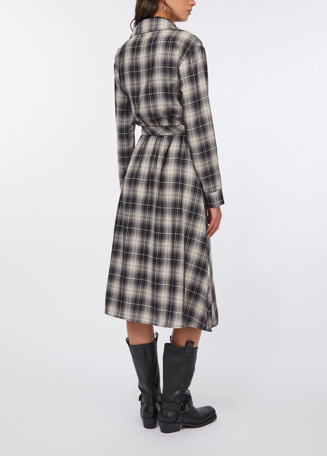 Long dress a checks check Liu Jo - large image number 1