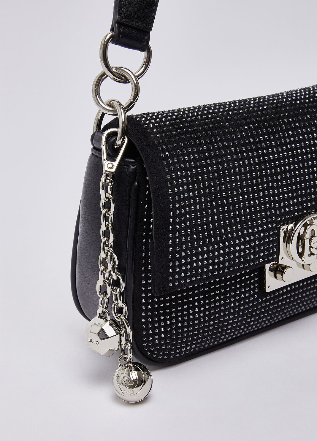 Small shoulder bag with charm black Liu Jo - large image number 4