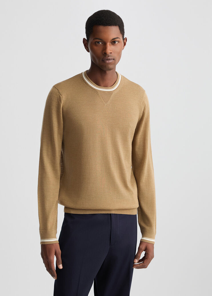 Wool blend pullover beige Liu Jo - medium Wool blend pullover beige Liu Jo - medium