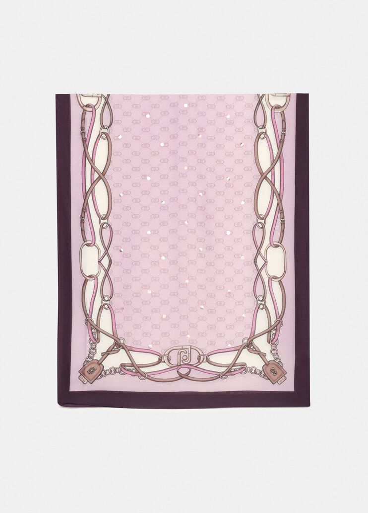 Étole Liu Jo Better lilas Liu Jo - large image number 2 Étole Liu Jo Better lilas Liu Jo - large image number 2