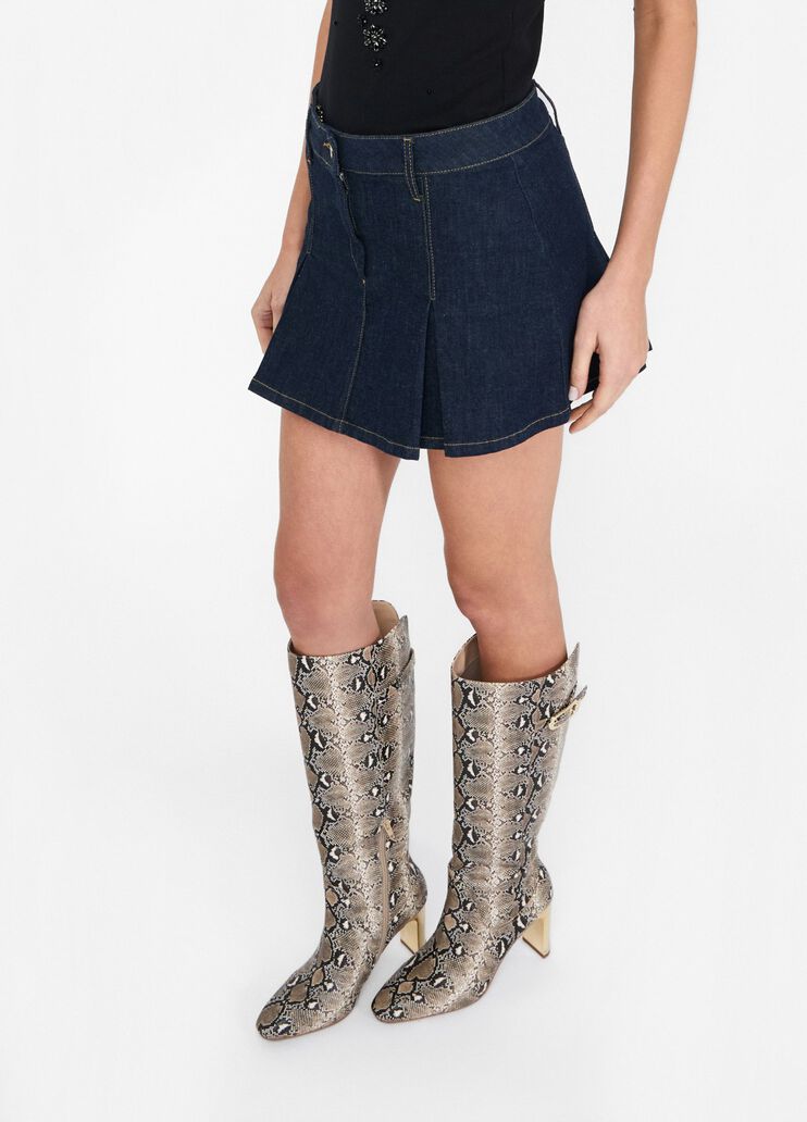 Minirock aus Denim Klassische Waschung Liu Jo - large image number 3