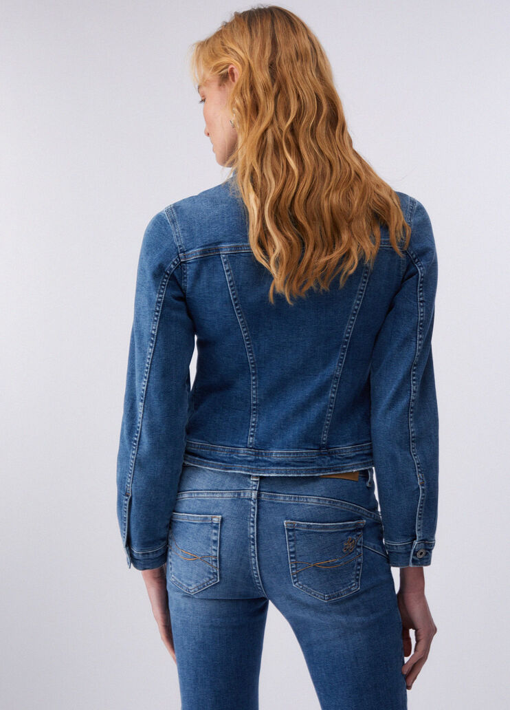 Denim jacket blue denim Liu Jo - large image number 1