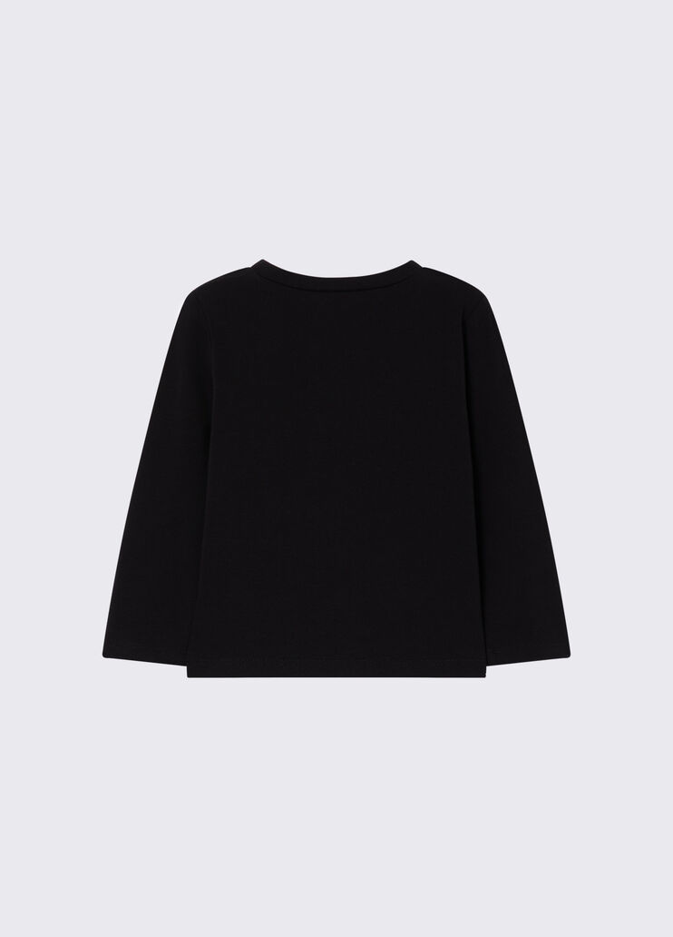 Long-sleeve T-shirt with print black Liu Jo - medium