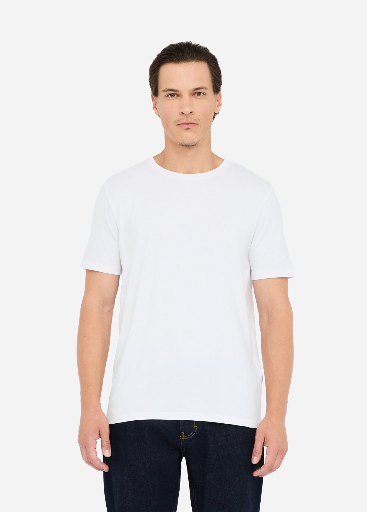 T-shirt in cotone colore bianco | Liu Jo