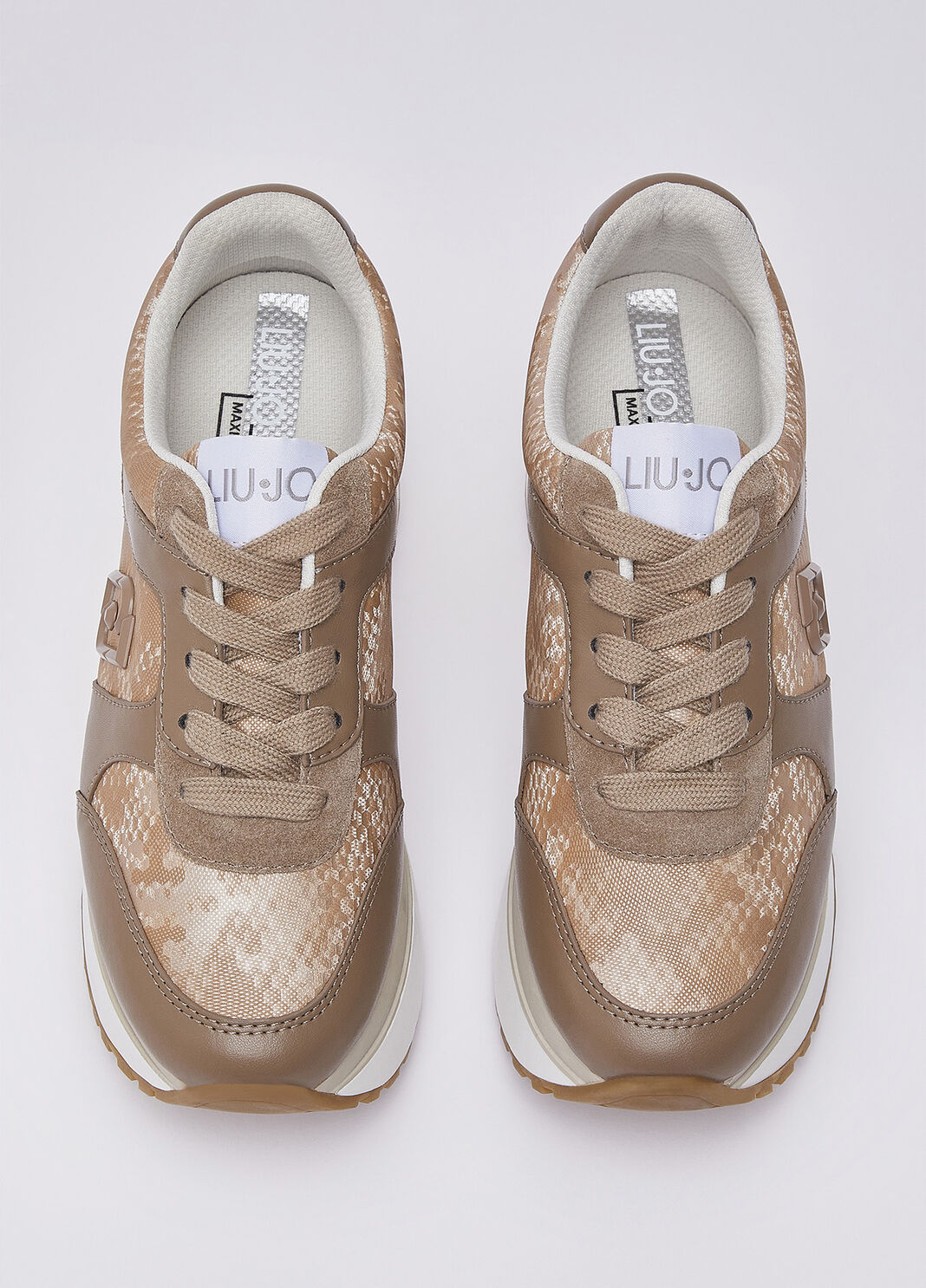 Python-effect super platform sneakers havana Liu Jo - large image number 3
