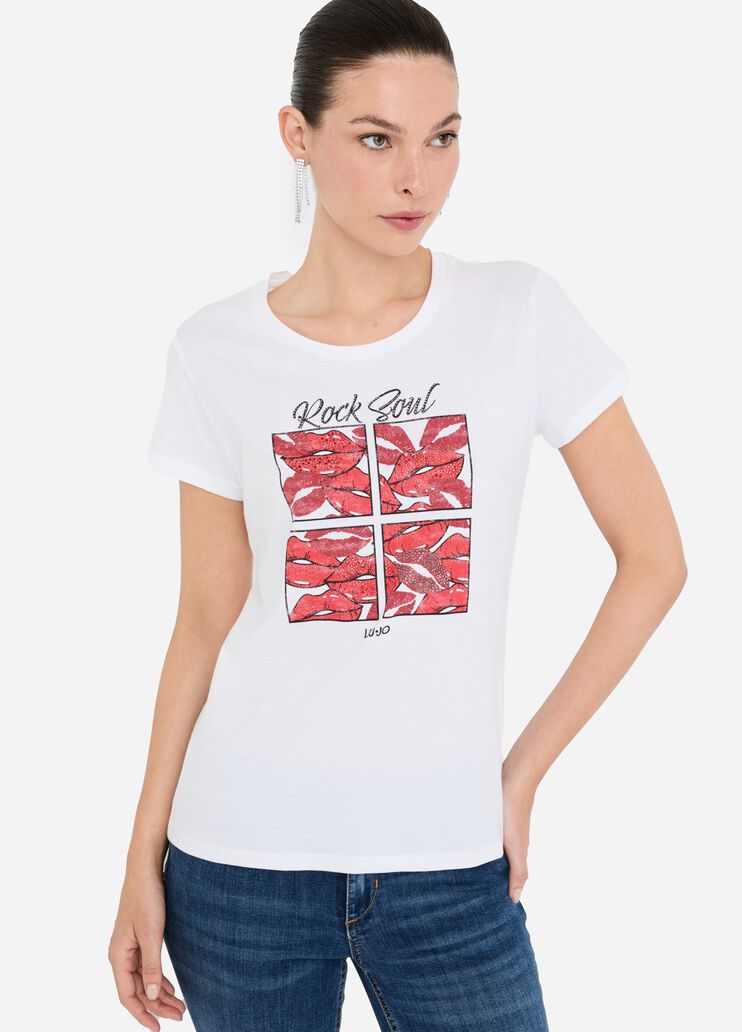 Liu Jo Better T-shirt white Liu Jo - medium Liu Jo Better T-shirt white Liu Jo - medium