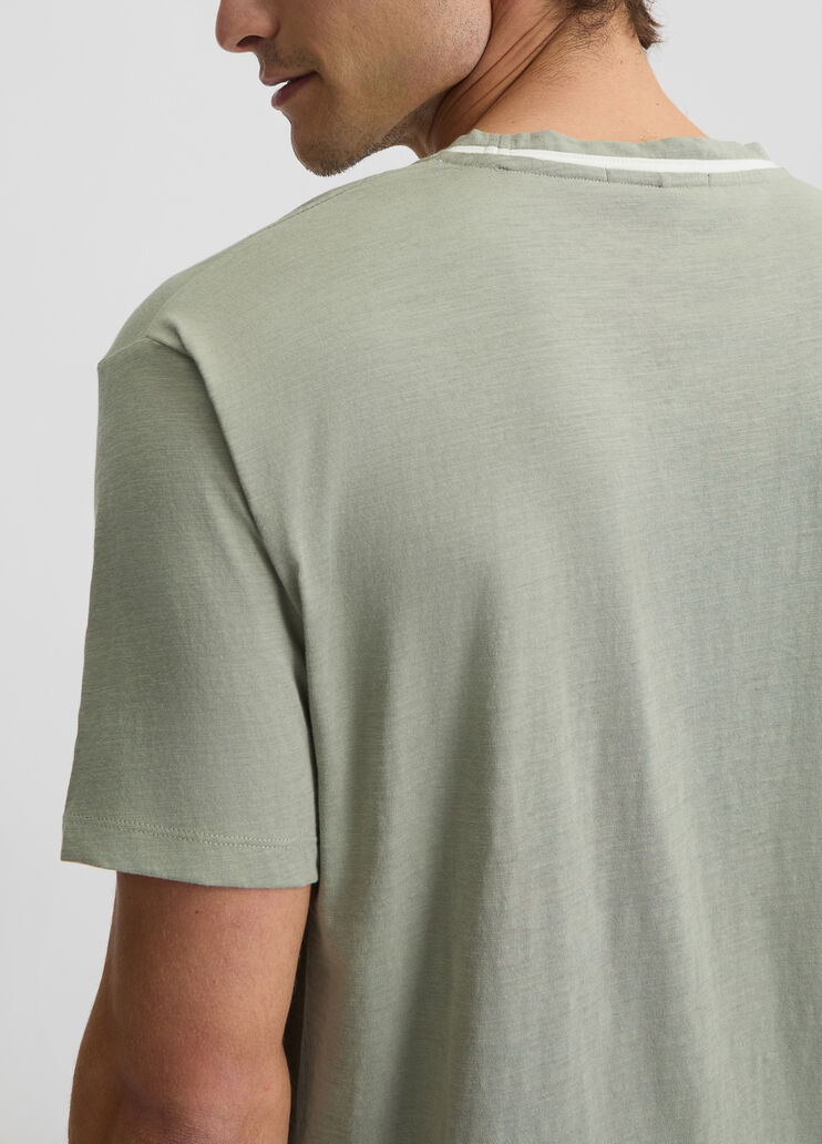 Sage green T-shirt sage Liu Jo - large image number 4 Sage green T-shirt sage Liu Jo - large image number 4