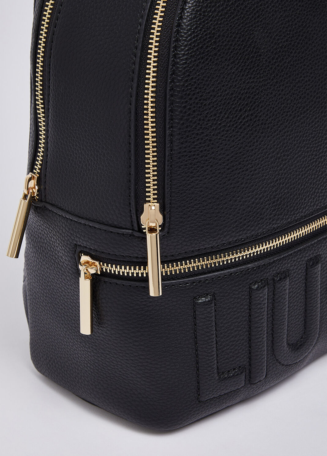 Backpack with charm black Liu Jo - large image number 4