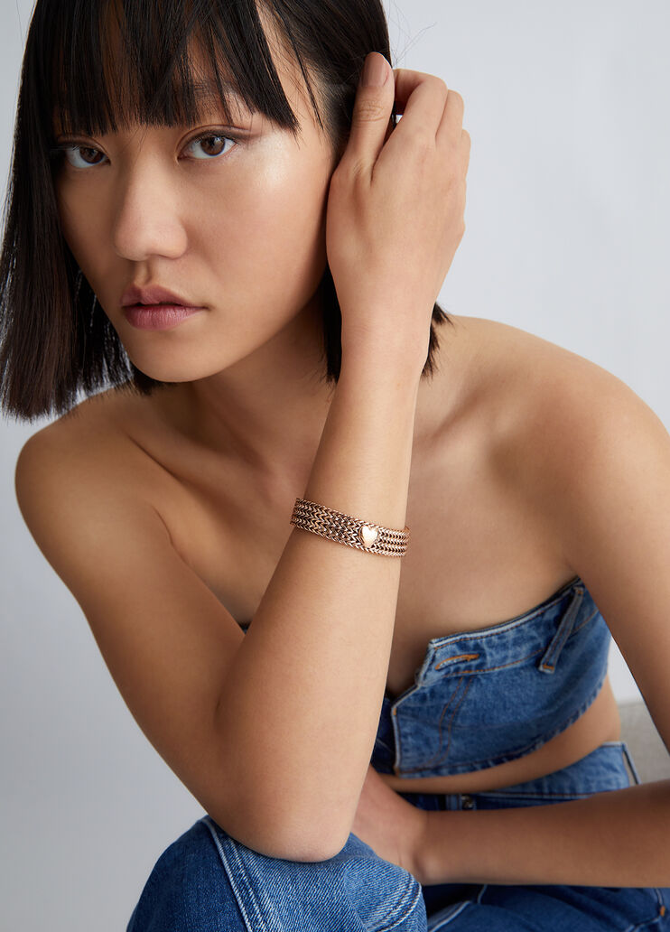 Metal link bracelet pink Liu Jo - large image number 0 Metal link bracelet pink Liu Jo - large image number 0