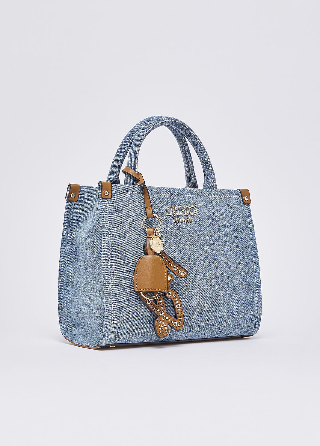 Small denim bag light denim Liu Jo - large image number 2