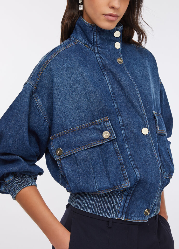 Chaqueta vaquera denim azul Liu Jo - medium