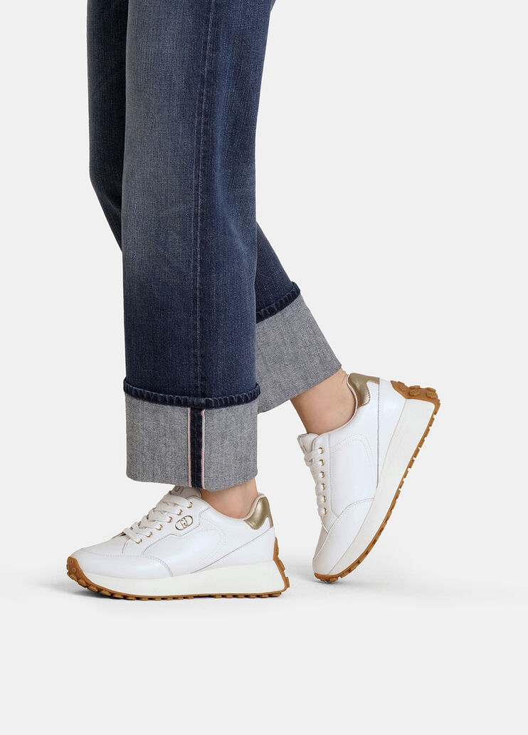 Leather sneakers white Liu Jo - medium