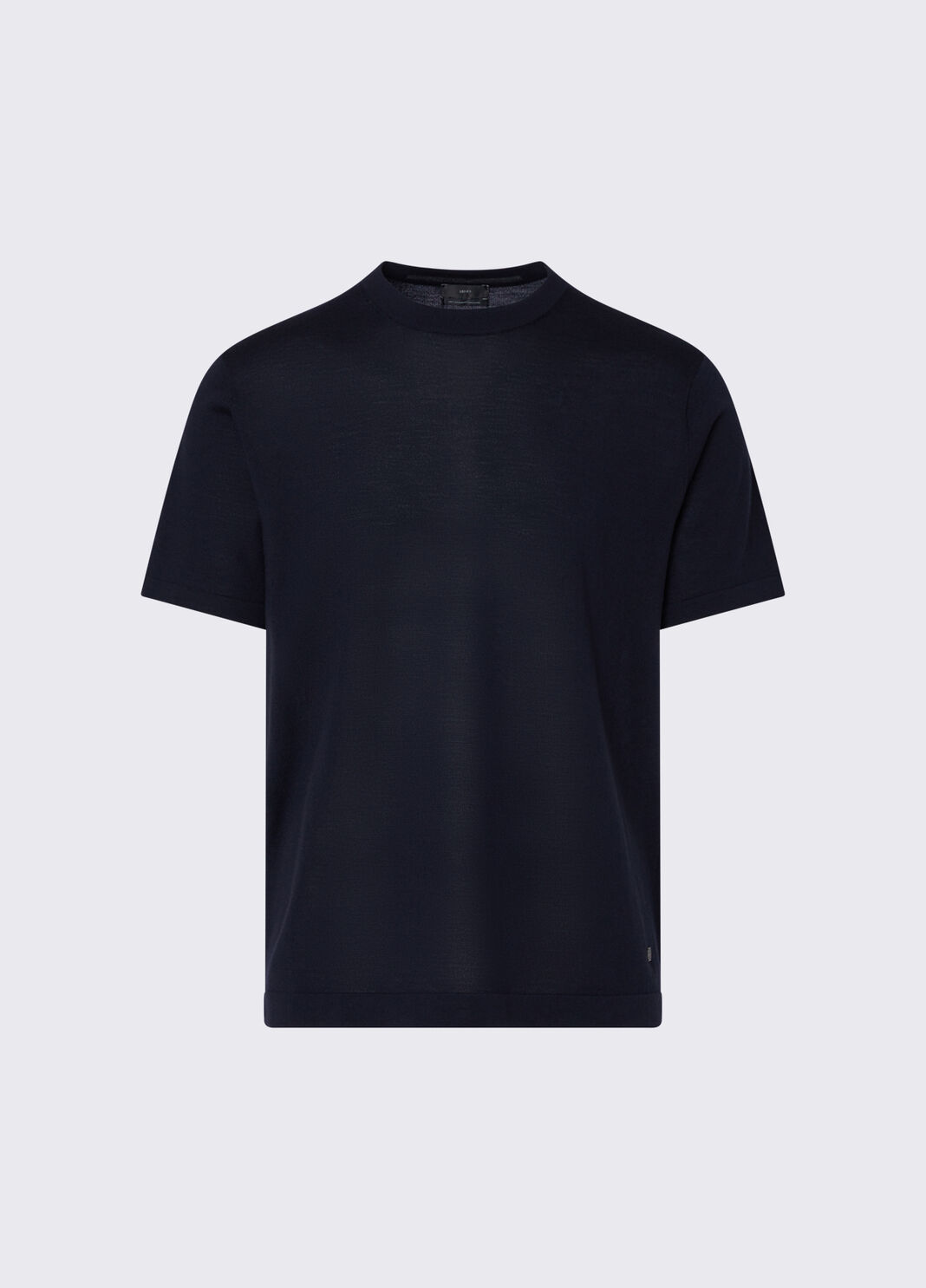 T-shirt in wool merino dark blue Liu Jo - large image number 6