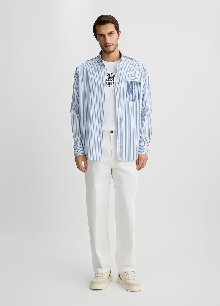 Striped shirt blue/white striped Liu Jo - large image number 5 Striped shirt blue/white striped Liu Jo - large image number 5