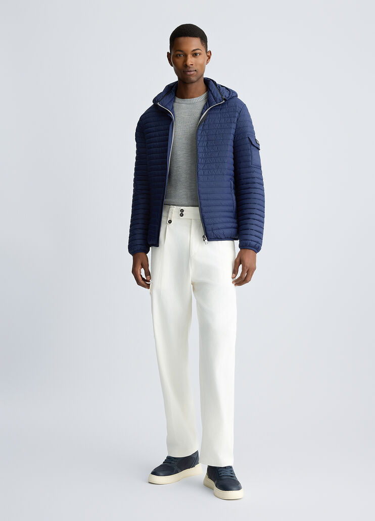 Ice grey wool pullover off-white Liu Jo - large image number 5 Ice grey wool pullover off-white Liu Jo - large image number 5