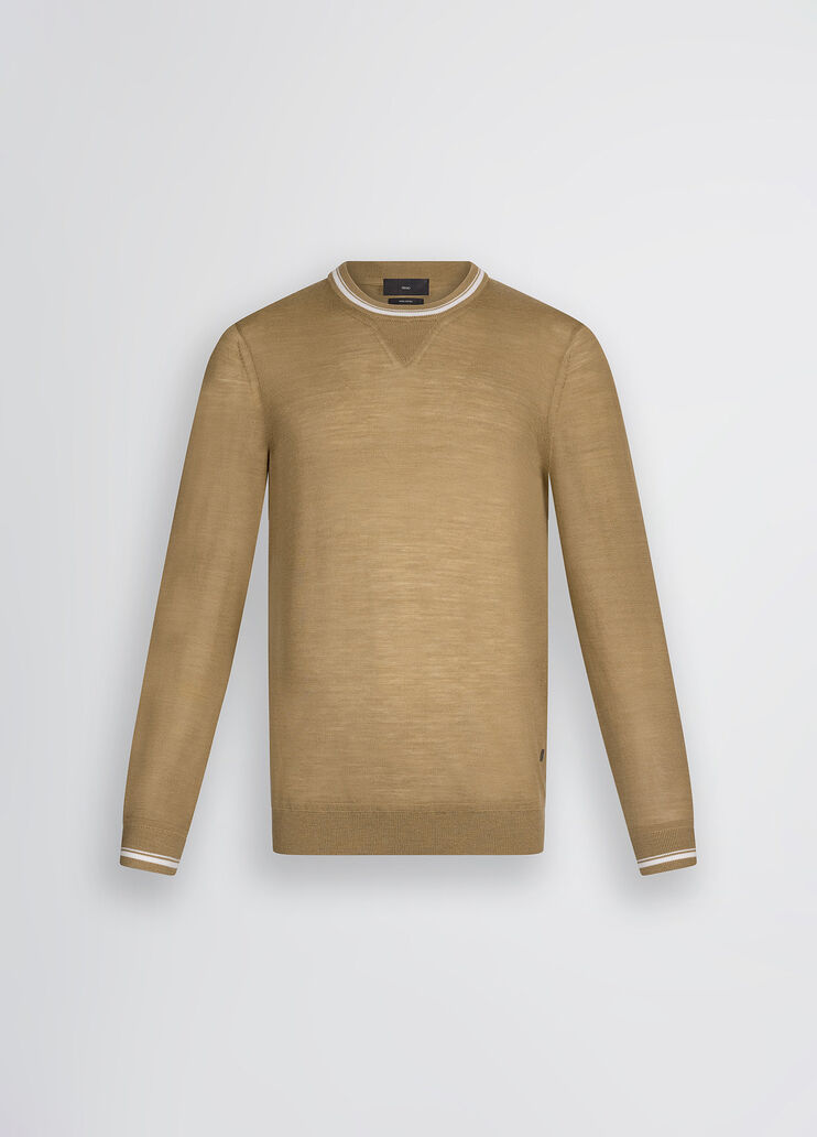 Wool blend pullover beige Liu Jo - large image number 6 Wool blend pullover beige Liu Jo - large image number 6