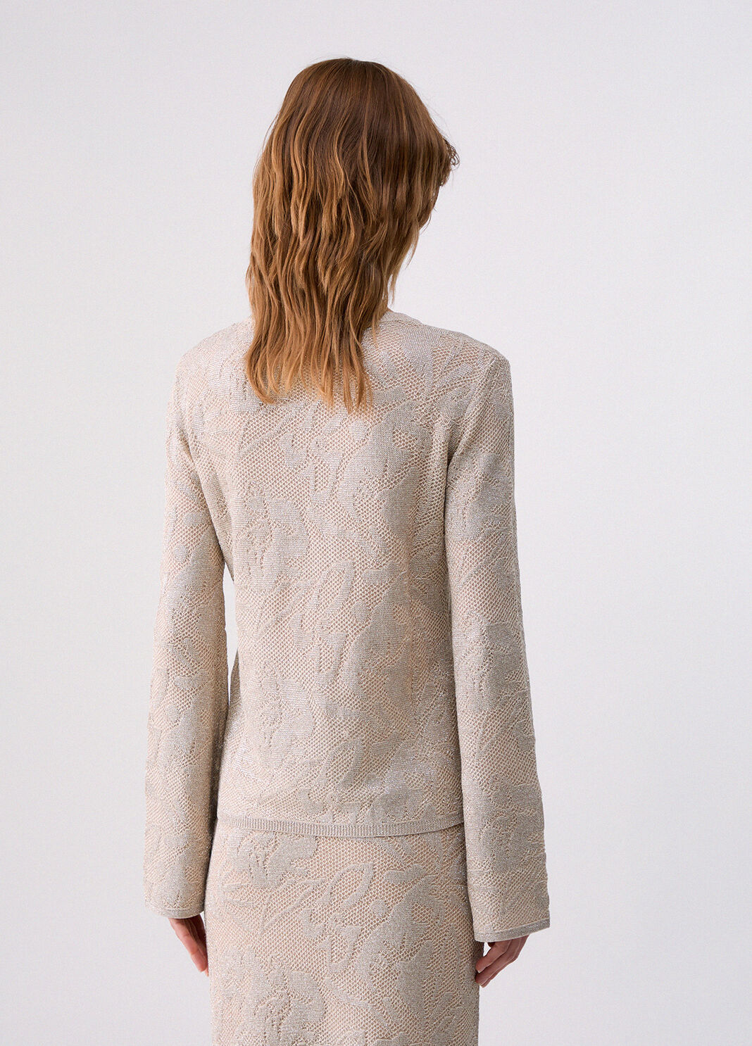 Knit in lace lam&eacute; rope Liu Jo - large image number 1