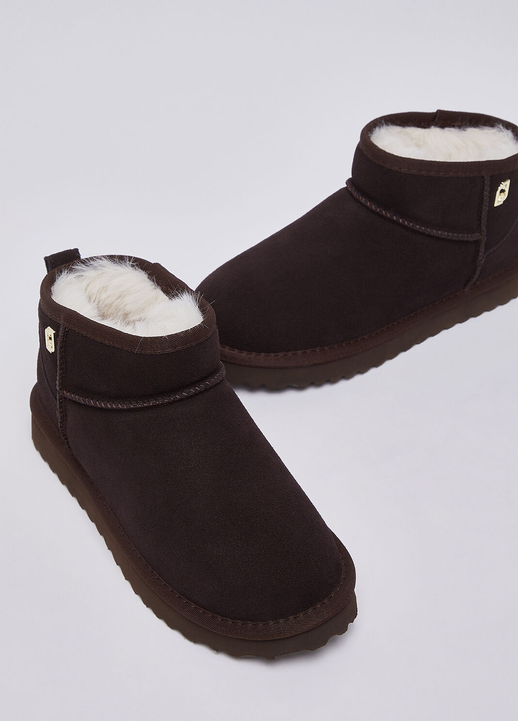 Ankle boots in suede mocha Liu Jo - large image number 6