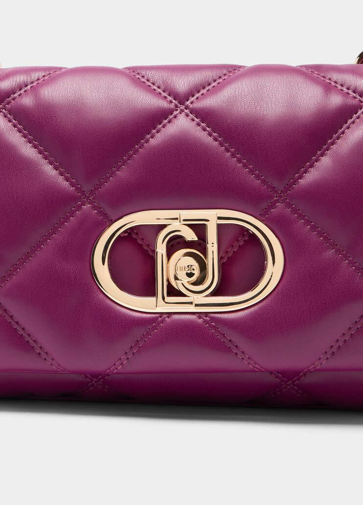 Medium quilted LaPuffy bag purple Liu Jo - large image number 3